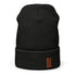 1STAR Coaches &God Vertical Orange Waffle Beanie